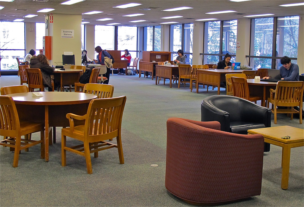 Suzzallo 1st Floor Study Area B