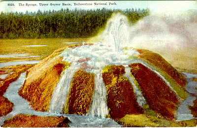 Upper geyser