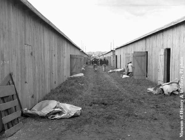 Street in camp