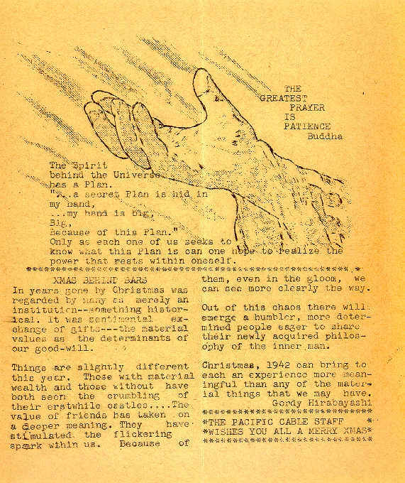 Page 2, Pacific Cable Vol. 1, No. 12 -- 16 Dec. 1942